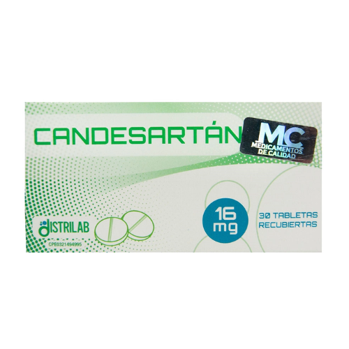 CANDESARTAN 16MG TAB X 30 (DISTRILAB)